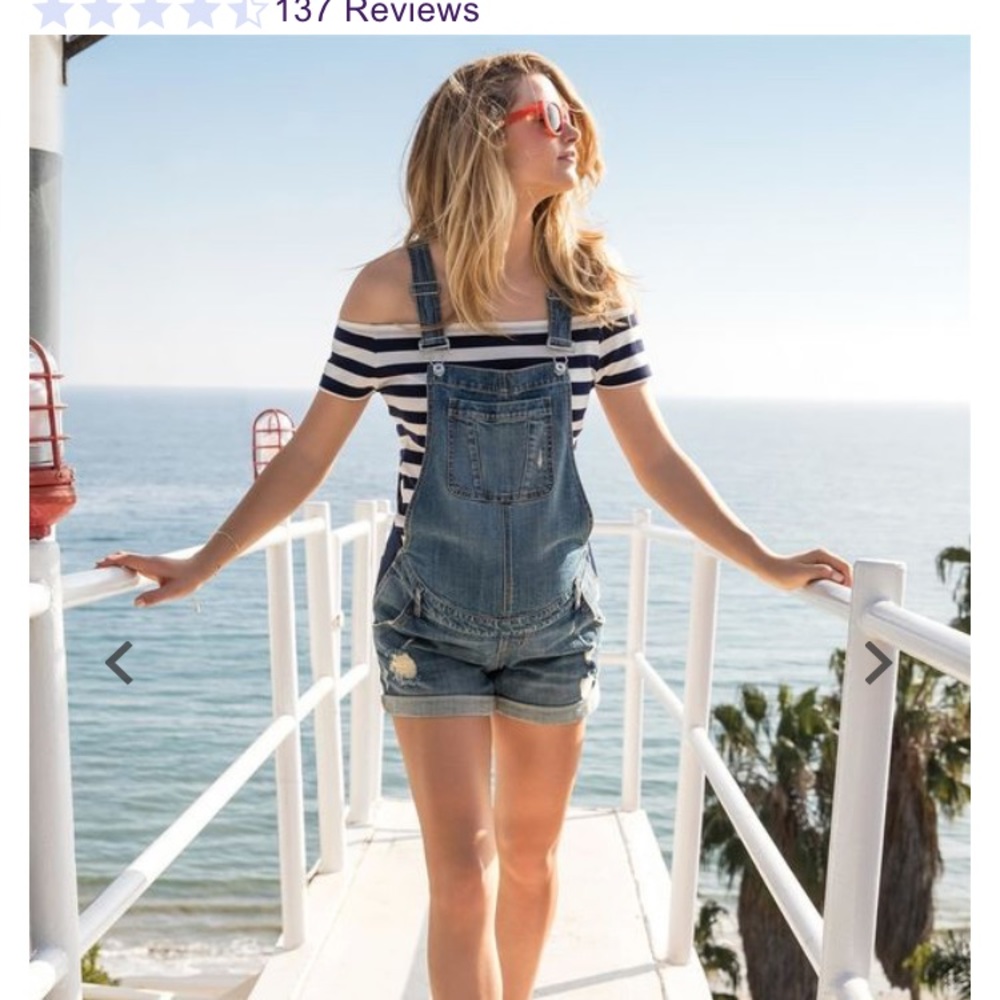Maternity short-alls